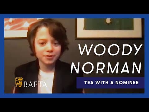 Woody Normans reveals which scene in C’mon C’mon he was the most nervous for. | Tea with BAFTA