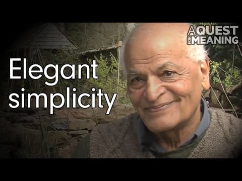 "Elegant simplicity" by Satish Kumar