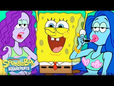 SpongeBob Needs The Mermaids' Help