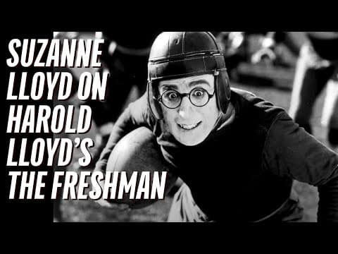 Suzanne Lloyd Introduces Harold Lloyd's THE FRESHMAN