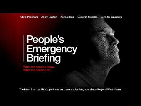 The People's Emergency Briefing - Watch the latest trailer