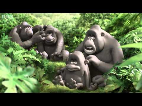 The day the gorillas met David Attenborough - Attenborough at 90 - BBC