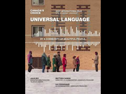 Oscars 2025: UNE LANGUE UNIVERSELLE representing Canada