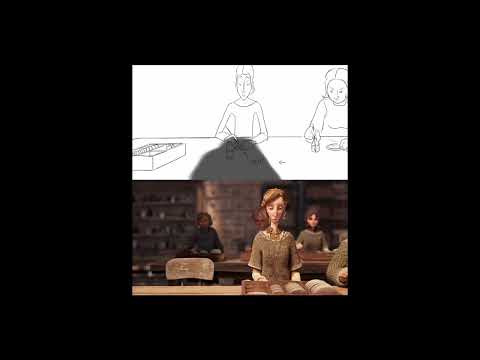 Les Lucioles Short Film Storyboard Clip