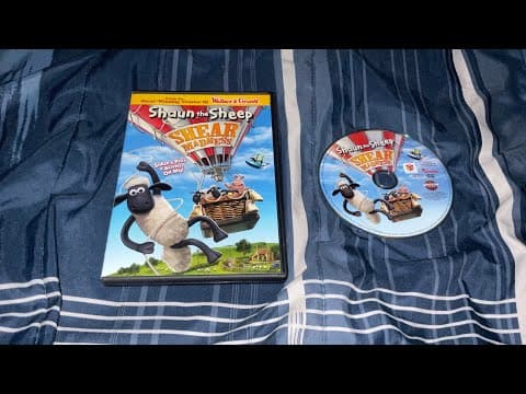 Shaun the Sheep: Shear Madness (2012) DVD Menu Walkthrough