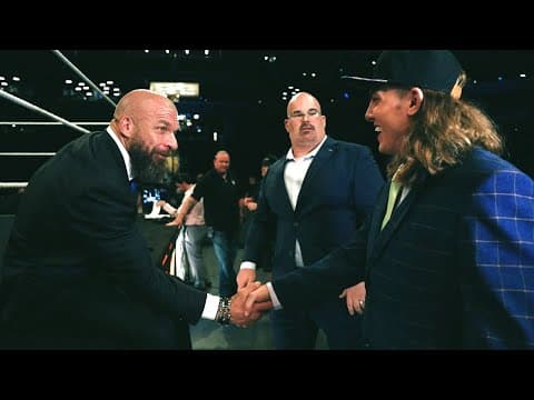 Matt Riddle recalls his barefoot encounter with Triple H on ARRIVAL (WWE Network Exclusive)