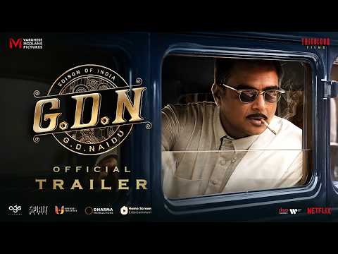 G.D.N Official Trailer | R. Madhavan | Sathyaraj | Jayaram | Priyamani | Dushara | Govind Vasantha