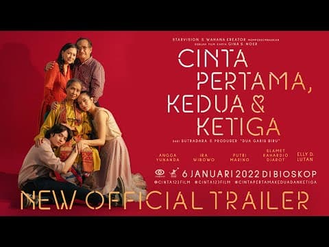 CINTA PERTAMA, KEDUA & KETIGA - New Official Trailer
