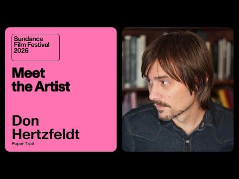Meet the Artist 2026: Don Hertzfeldt on “Paper Trail”