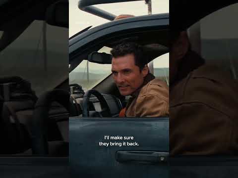 A young Timothée Chalamet stars alongside Matthew McConaughey in Interstellar.
