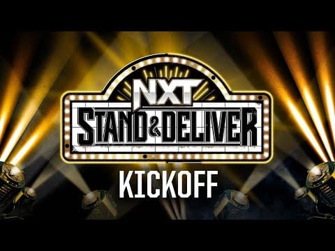NXT Stand & Deliver Kickoff: Apr. 1, 2023