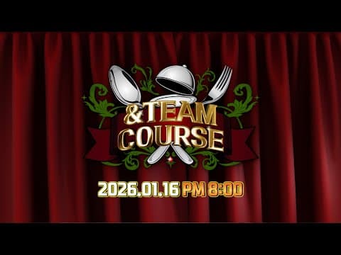 [&TEAM COURSE] 막으실 수 있겠어요? 시작되는 앤팀 매력 풀코스🍽️ TEASER | &TEAM