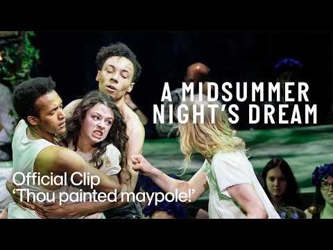 Official Clip | ‘Thou painted maypole!’ A Midsummer Night's Dream | Bridge Theatre