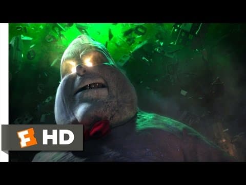 Giant Ghost Fight Scene
