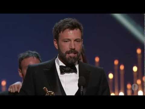 "Argo" winning Best Picture