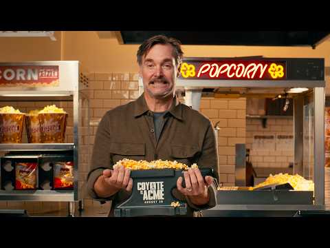 Coyote vs. ACME Drops The World’s Heaviest Popcorn Bucket