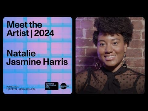 Meet the Artist 2024: Natalie Jasmine Harris on "Grace"