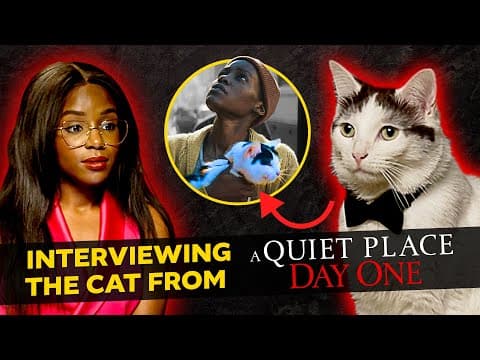 An Exclusive Interview with The Cat from A Quiet Place: Day One