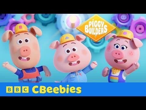Piggy Builders | Official Trailer | Brand New to CBeebies