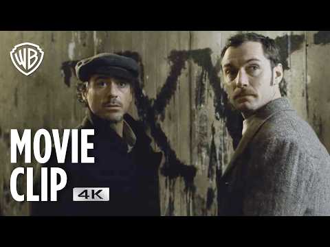Holmes & Watson Chase Lord Blackwood - Movie Clip