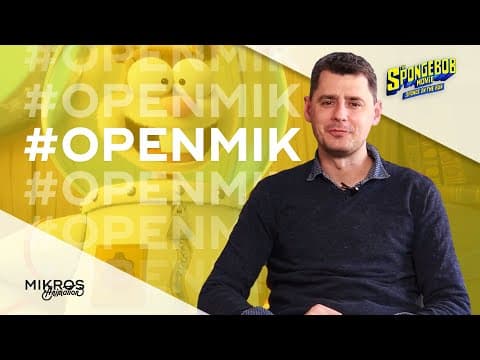 [#OpenMik] Vincent Duponchel, Texturing supervisor on #SpongeBobMovie