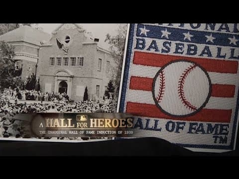A Hall For Heroes: The Inaugural Hall of Fame Induction of 1939