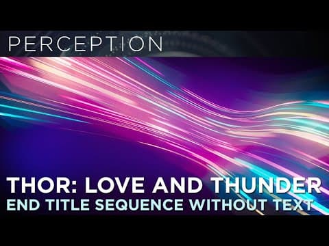 End Credits Main on End Title Sequence Without Text