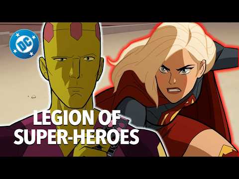 Supergirl meets Brainiac 5 (it goes poorly)