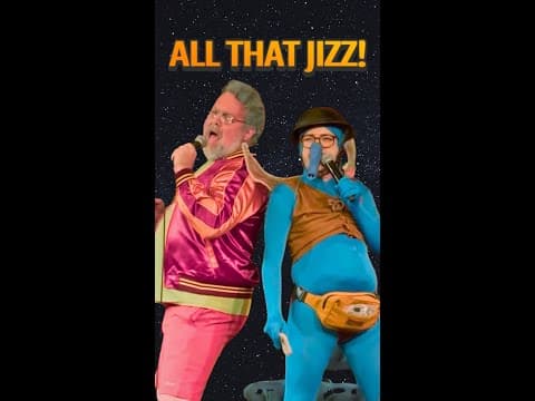 Retired Filmmaker George Lucas and Watto sing ALL THAT JIZZ