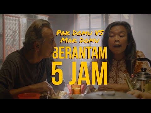 Pak Domu dan Mak Domu Saling Menyalahkan Selama 5 Jam