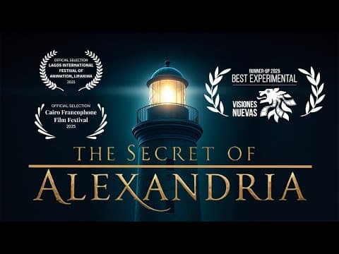 the secret of Alexandria short film | سر اسكندرية فيلم قصير