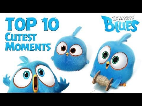 Angry Birds Blues  - Top 10 Cutest Moment