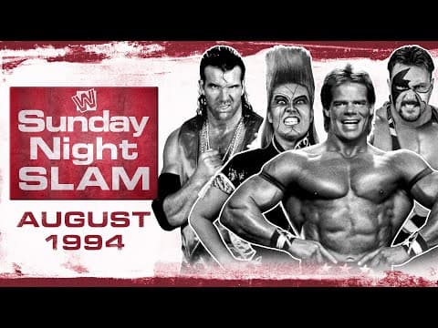 FULL SHOW: Sunday Night Slam August 1994 | Luger vs. Crush; Ramon, Nakano in action