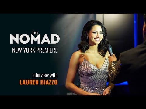 Interview with Lauren Biazzo at the NY premiere
