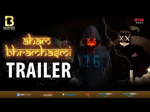 Aham Bhramhasmi Official Trailer | Tollywood's Biggest Independent Web Series