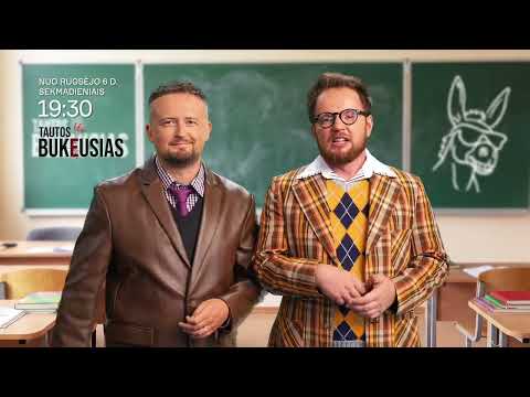 TAUTOS BUKIAUSIAS - nuo rugsėjo 6 d., 19:30 per TV3! 🔢🧮📐𝞹📈🧠📚