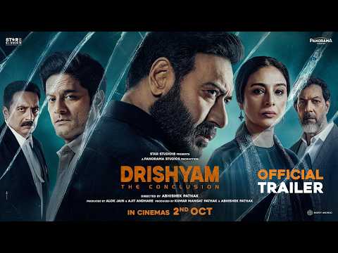 Drishyam: The Conclusion - Official Trailer | Ajay Devgn, Tabu, Jaideep | Abhishek Pathak | 2 Oct