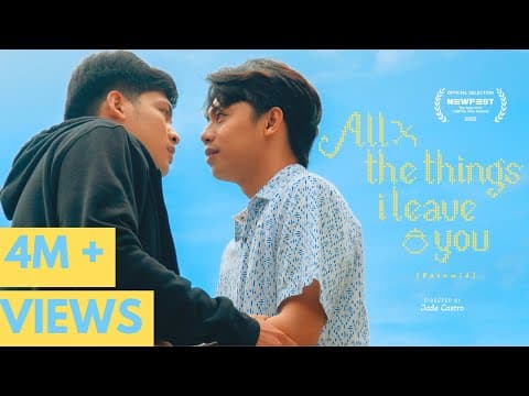 All The Things I Leave You (PATAWID) | Official Trailer | Ilokano BL Series