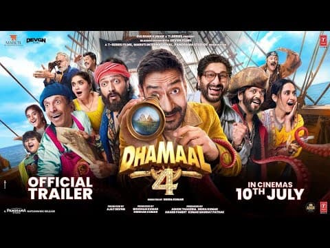 Dhamaal 4 (Trailer): Ajay Devgn, Arshad W, Riteish D, Jaaved J| Indra K| Bhushan K, Ashok T| 10 July