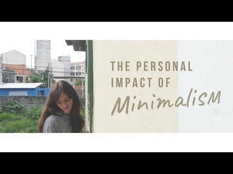 True Minimalist Travel - Part V  |  The Long-Term Personal Impact of Minimalism