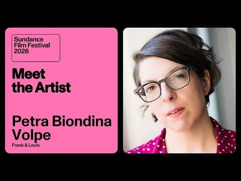 Meet the Artist 2026: Petra Biondina Volpe on “Frank & Louis”