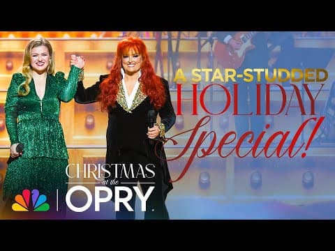 Wynonna Judd Hosts a Star-Studded Night of Cheer! | Christmas at the Opry | NBC