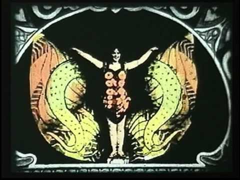9.5mm silent film - V.12 - "MISS FLUTTER" Pathe Stencil colour 1923