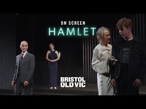 "Must I remember?" Billy Howle as Hamlet | Bristol Old Vic On Screen