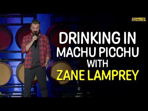 Drinking in Machu Picchu with Zane Lamprey
