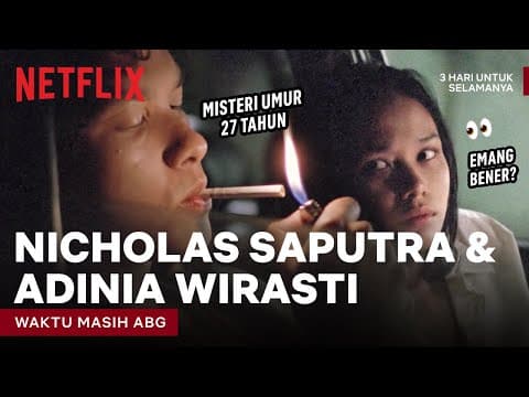 Obrolan Nicholas Saputra & Adinia Wirasti Bikin Mikir! | 3 Hari untuk Selamanya | Clip