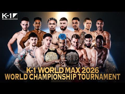 [TRAILER] K-1 WORLD MAX 2026 - Saturday, September 12, 2026