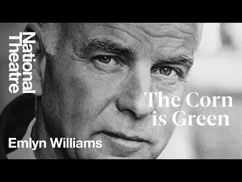 Introducing Welsh dramatist Emlyn Williams and The Corn is Green