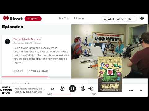 Social Media Monster - IHEARTRADIO interview Sept 2022