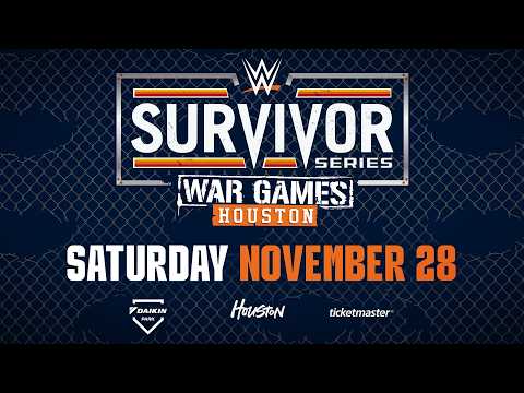 BREAKING: Survivor Series set for Daikin Park in Houston on Saturday, Nov. 28